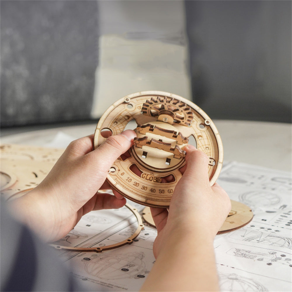 Luminous 3D Globe Puzzle
