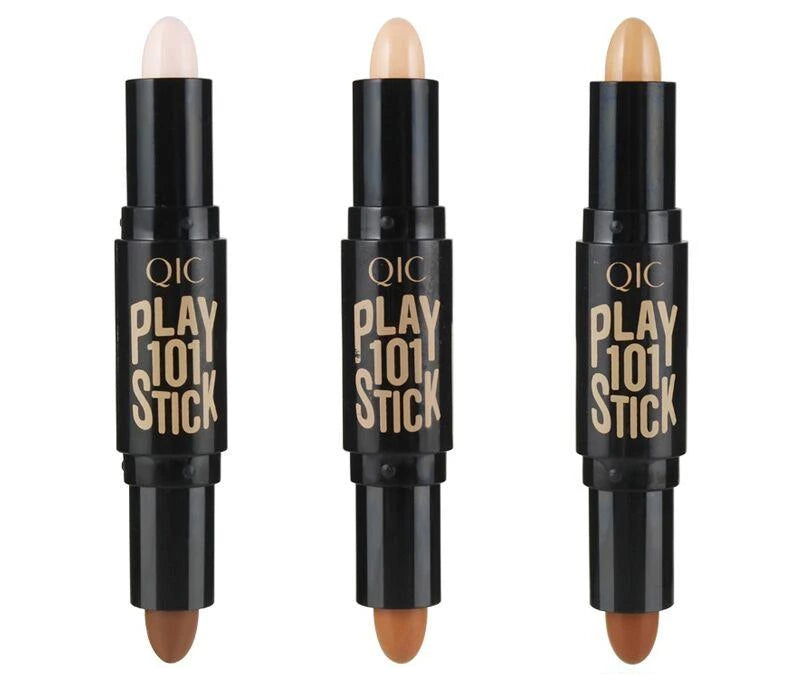 Double-Sided Contour Stick for Shaping and Highlighting