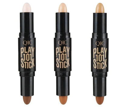 Double-Sided Contour Stick for Shaping and Highlighting