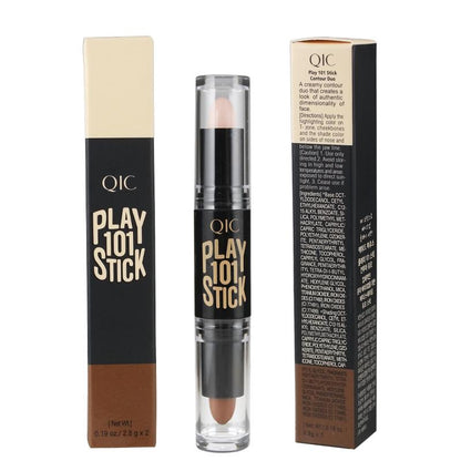 Double-Sided Contour Stick for Shaping and Highlighting
