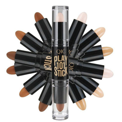 Double-Sided Contour Stick for Shaping and Highlighting