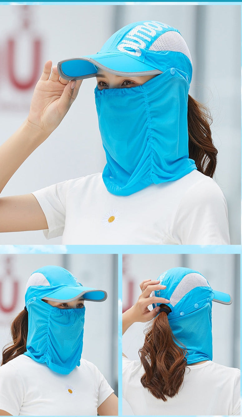 Breathable Summer Hat with UV Protection for Outdoor Use