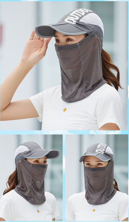 Breathable Summer Hat with UV Protection for Outdoor Use