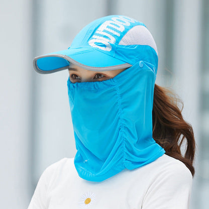Breathable Summer Hat with UV Protection for Outdoor Use