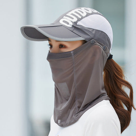 Breathable Summer Hat with UV Protection for Outdoor Use