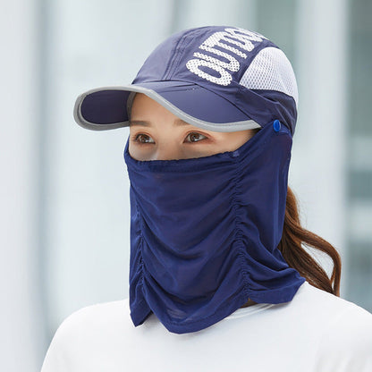 Breathable Summer Hat with UV Protection for Outdoor Use