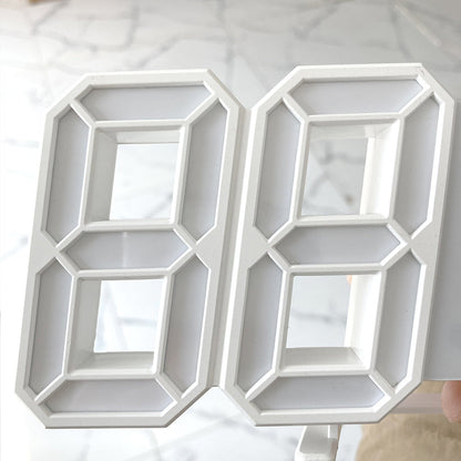 Sleek 3D LED Digital Alarm Clock for Effortless Timekeeping