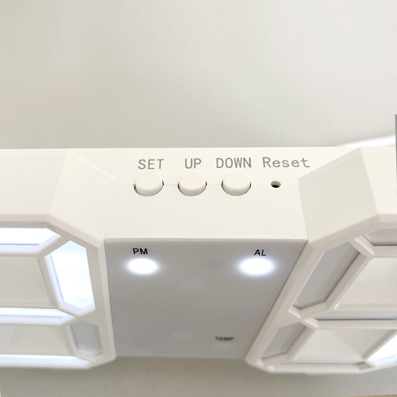 Sleek 3D LED Digital Alarm Clock for Effortless Timekeeping