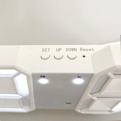 Sleek 3D LED Digital Alarm Clock for Effortless Timekeeping