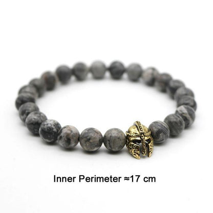 Gold-Plated Gladiator Bracelet in Antique Finish