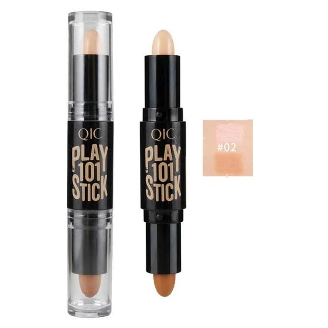Double-Sided Contour Stick for Shaping and Highlighting