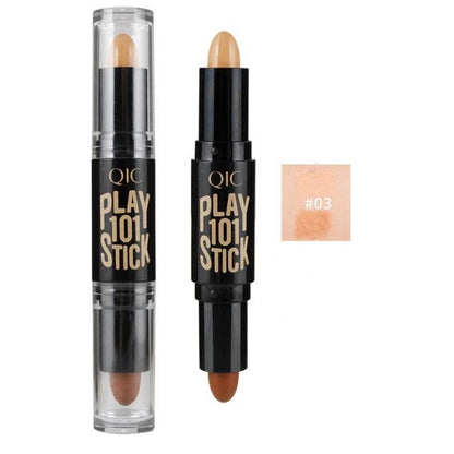 Double-Sided Contour Stick for Shaping and Highlighting