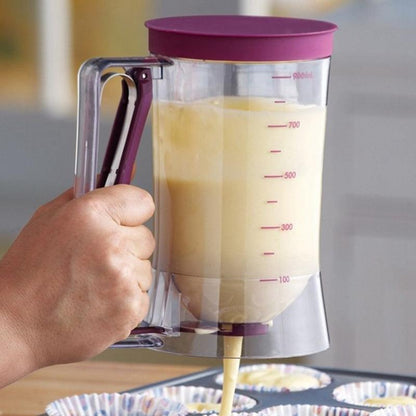 Batter Dispenser for Easy Pouring and Measuring