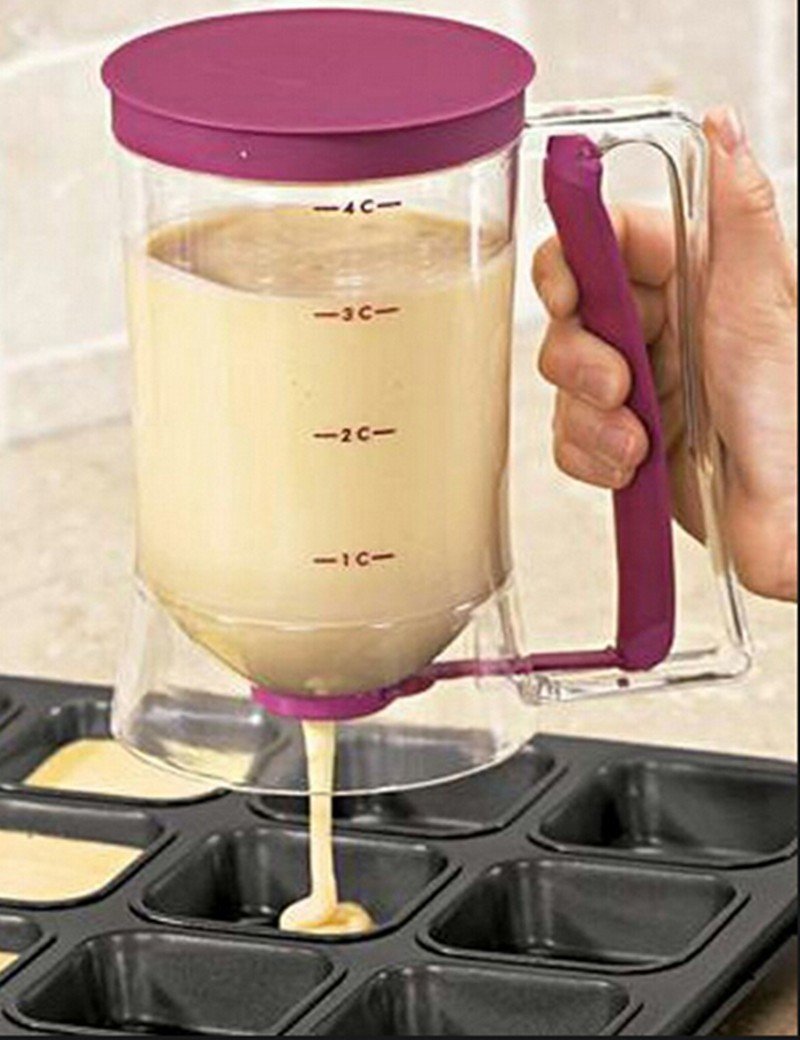 Batter Dispenser for Easy Pouring and Measuring