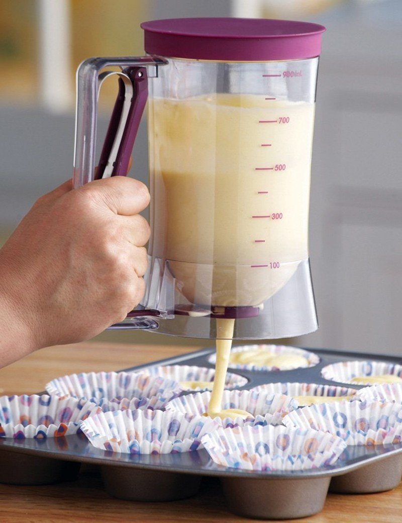 Batter Dispenser for Easy Pouring and Measuring