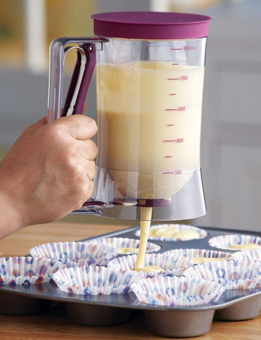 Batter Dispenser for Easy Pouring and Measuring