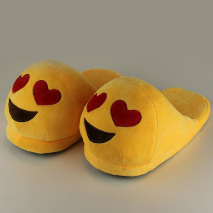 Adorable Emoji Slippers for Comfort and Fun