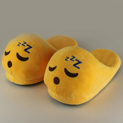 Adorable Emoji Slippers for Comfort and Fun