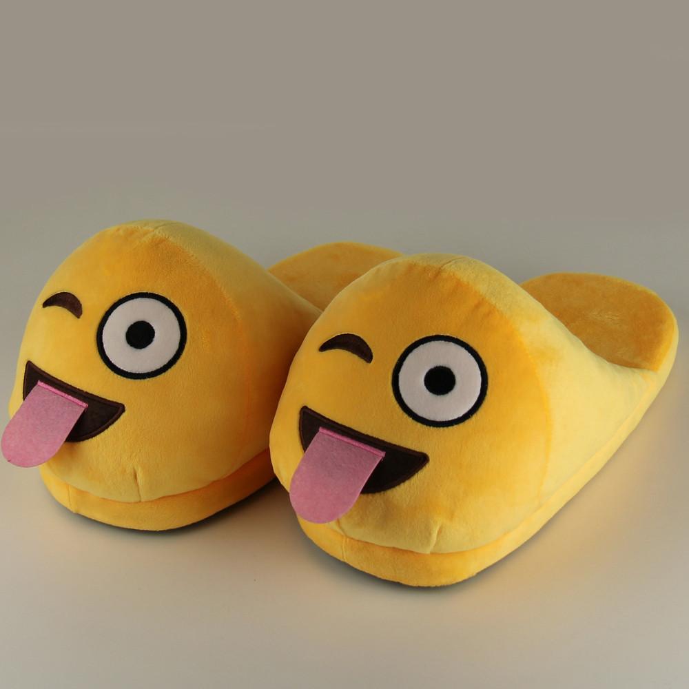 Adorable Emoji Slippers for Comfort and Fun