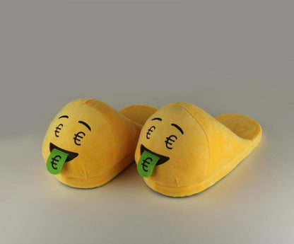 Adorable Emoji Slippers for Comfort and Fun
