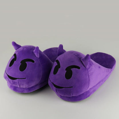 Adorable Emoji Slippers for Comfort and Fun
