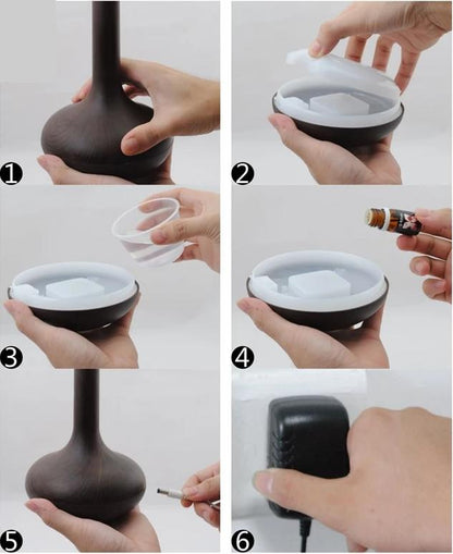 Aromatherapy Oil Diffuser in Elegant Design