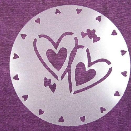 4 Piece Cake Mold Stencil Set