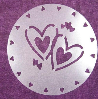 4 Piece Cake Mold Stencil Set