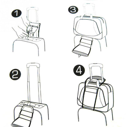 Elastic Bungee Strap for Adjustable Carry-On Luggage
