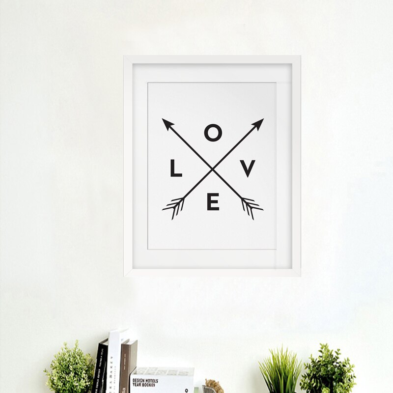 Canvas Wall Art Painting - Arrows of Affection