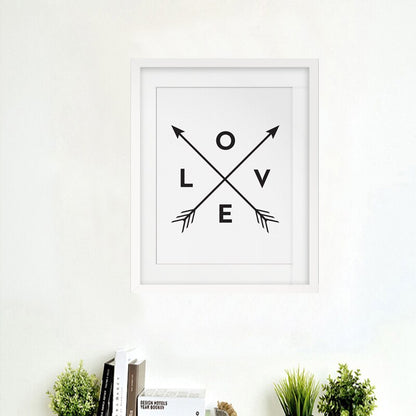 Canvas Wall Art Painting - Arrows of Affection