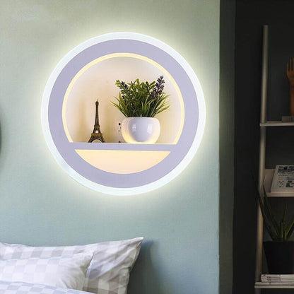 Contemporary Wall Lighting with Acrylic and LED Design