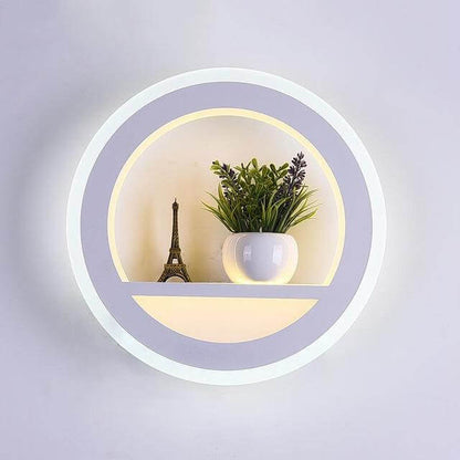 Contemporary Wall Lighting with Acrylic and LED Design