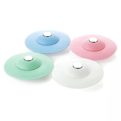 4 Pack Versatile Sink Stoppers for Drains