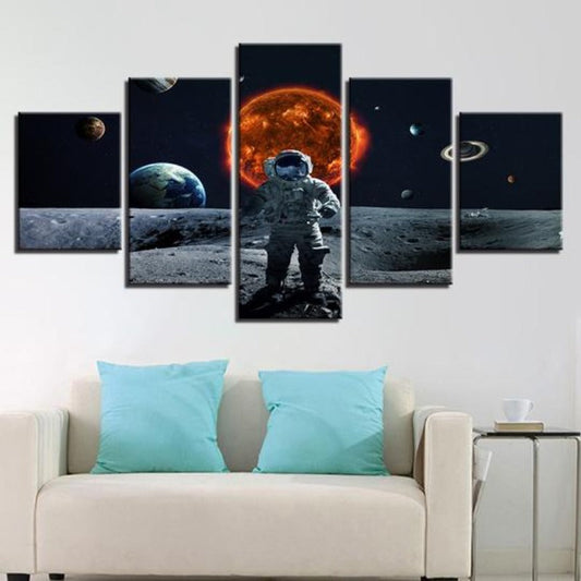 Canvas Wall Art of Astronaut in Space