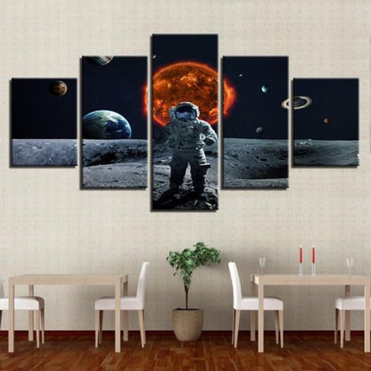 Canvas Wall Art of Astronaut in Space