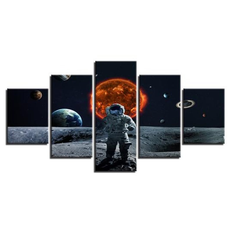 Canvas Wall Art of Astronaut in Space