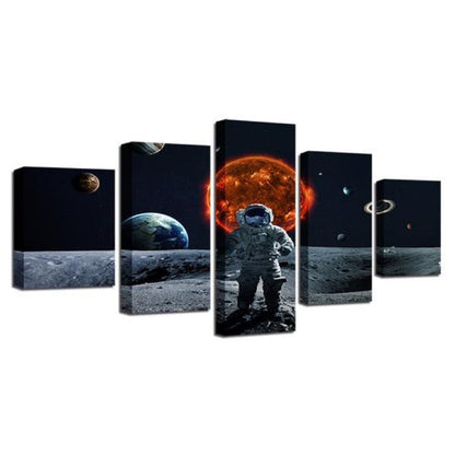 Canvas Wall Art of Astronaut in Space