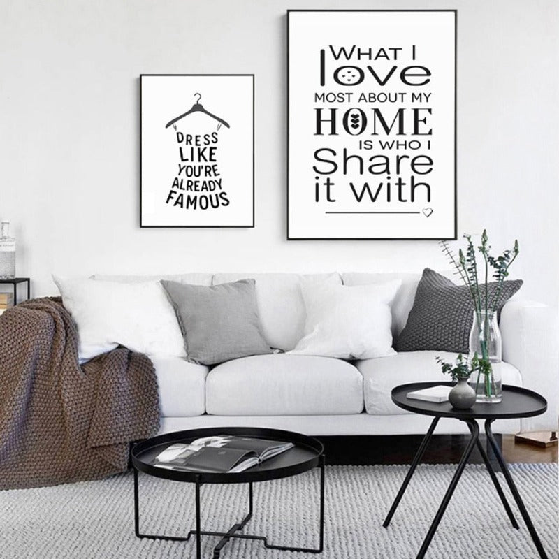 Canvas Wall Art Print - Be Yourself Design
