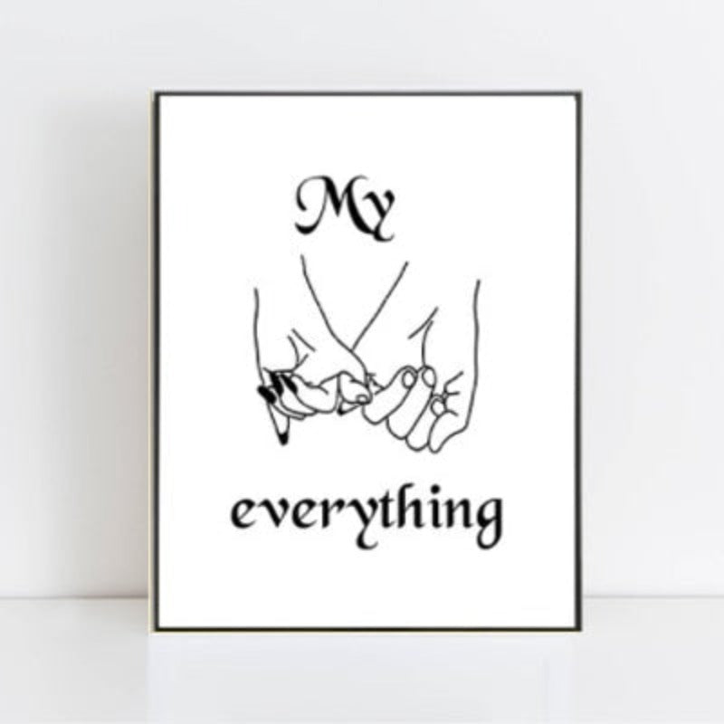 Canvas Wall Art Print - Be Yourself Design