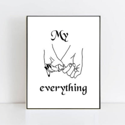Canvas Wall Art Print - Be Yourself Design