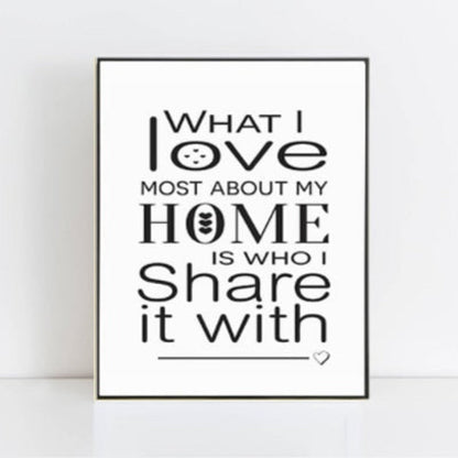 Canvas Wall Art Print - Be Yourself Design