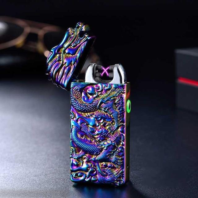 Portable Eco-Safe Plasma Lighter: Waterproof & Sturdy