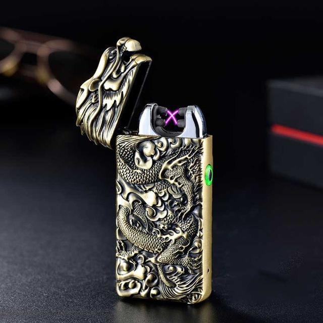 Portable Eco-Safe Plasma Lighter: Waterproof & Sturdy