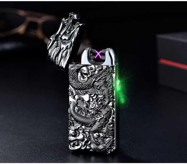 Portable Eco-Safe Plasma Lighter: Waterproof & Sturdy
