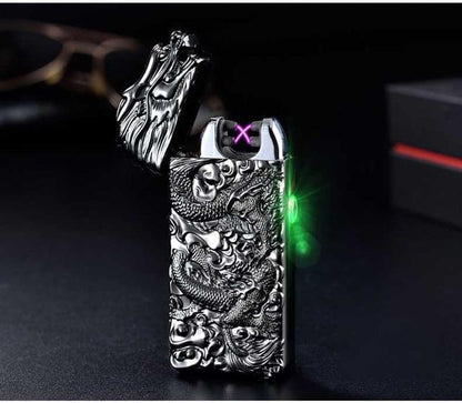 Portable Eco-Safe Plasma Lighter: Waterproof & Sturdy