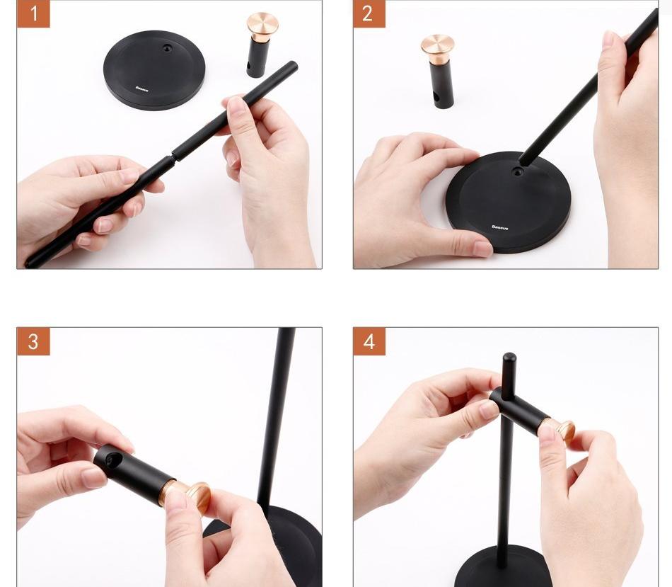 Adjustable Headphone Holder with Stand