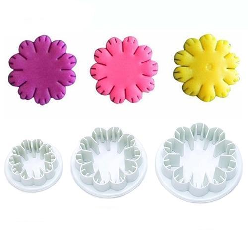 Floral Design Pastry Tool Kit - Set of 3 Sizes