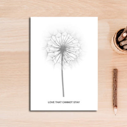 Canvas Wall Art Painting - Black and White Feather Design