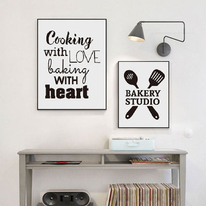 Monochrome Canvas Artwork for Wall Decoration